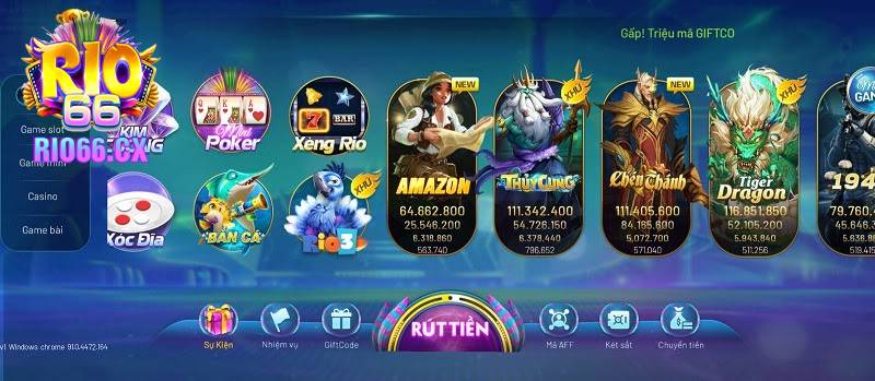 Club APK cổng game Rio66